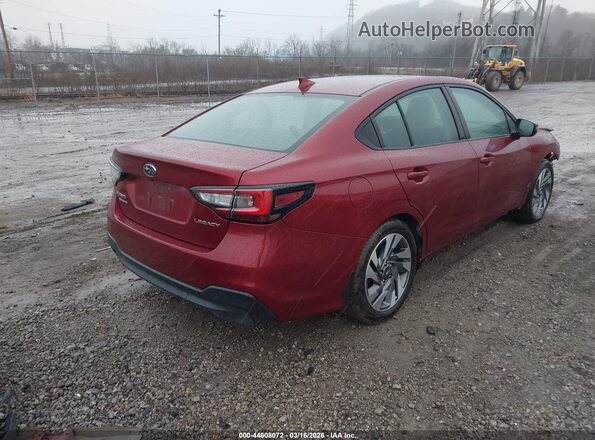 4S3BWAM6XP3009017 2023 SUBARU LEGACY Бордовый Задняя правая четверть