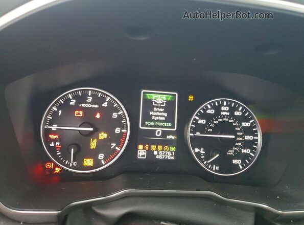 4S3BWAN64L3006560 2020 SUBARU LEGACY Silver ხელსაწყოთა პანელის ხედი