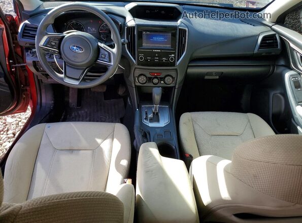 4S3GKAA60K3622925 2019 SUBARU IMPREZA Темно-бордовый 