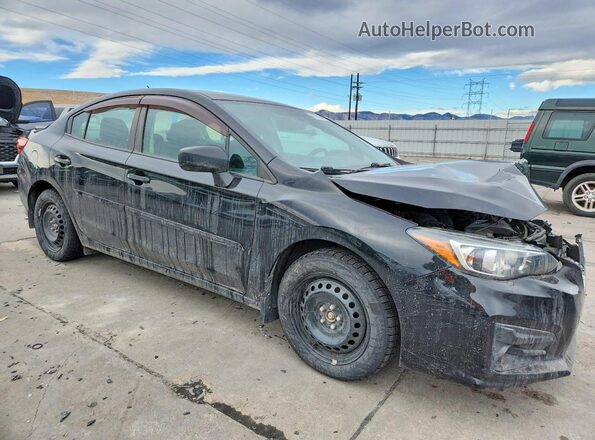4S3GKAA66J3601723 2018 SUBARU IMPREZA Black Առջևի աջ
