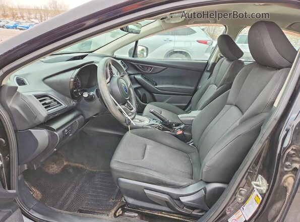 4S3GKAA66J3601723 2018 SUBARU IMPREZA Black Սալոնի դիմացի տեսք