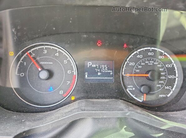 4S3GKAA68K3608562 2019 SUBARU IMPREZA Burgundy 