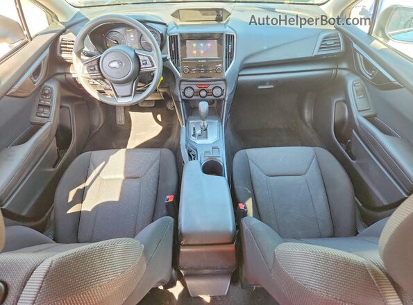 4S3GKAB68K3616501 2019 SUBARU IMPREZA Blue Առջևի վահանակի տեսք