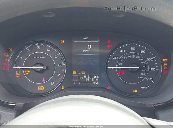 4S3GKAD63N3609313 2022 SUBARU IMPREZA Белый Вид задних сидений