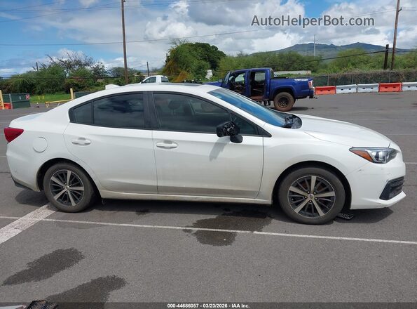 4S3GKAD63N3609313 2022 SUBARU IMPREZA Белый Вид щитка приборов