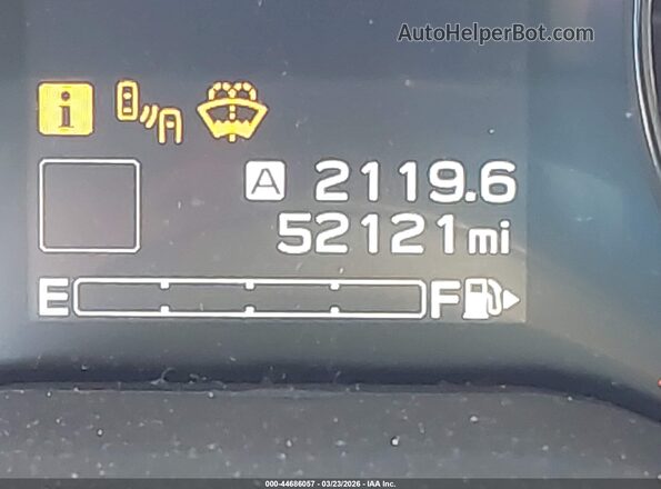 4S3GKAD63N3609313 2022 SUBARU IMPREZA Белый Панорамный вид салона 360°