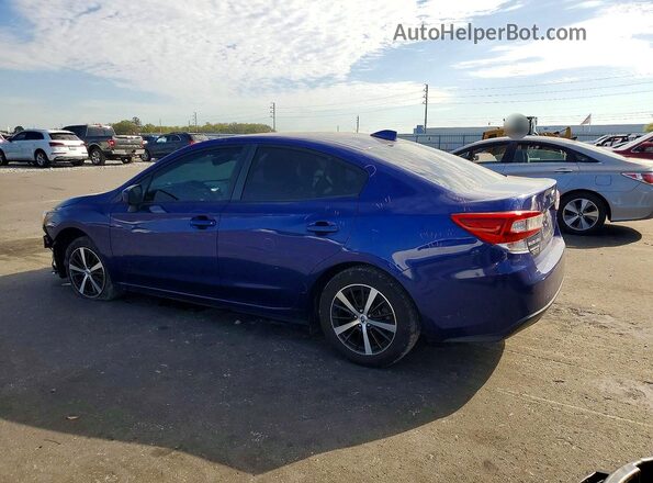 4S3GKAD64N3602709 2022 SUBARU IMPREZA Blue Trasero izquierdo