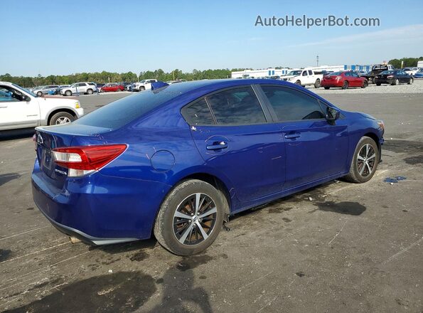 4S3GKAD64N3602709 2022 SUBARU IMPREZA Blue Trasero derecho