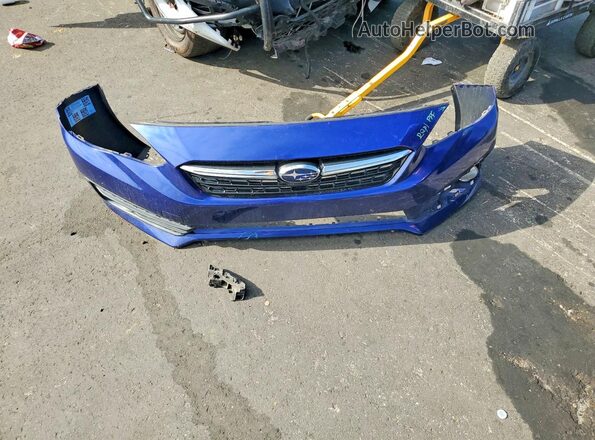 4S3GKAD64N3602709 2022 SUBARU IMPREZA Blue Vista del compartimento del motor