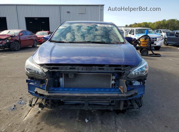 4S3GKAD64N3602709 2022 SUBARU IMPREZA Blue Vista frontal