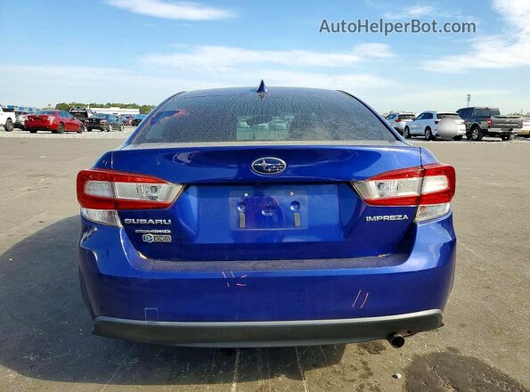 4S3GKAD64N3602709 2022 SUBARU IMPREZA Blue Vista trasera