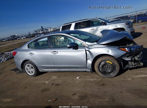 4S3GKAD68H3601728 2017 SUBARU IMPREZA Серебряный Вид задней части салона