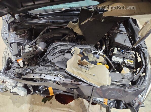 4S3GKAD68M3605286 2021 SUBARU IMPREZA Charcoal Rear interior view
