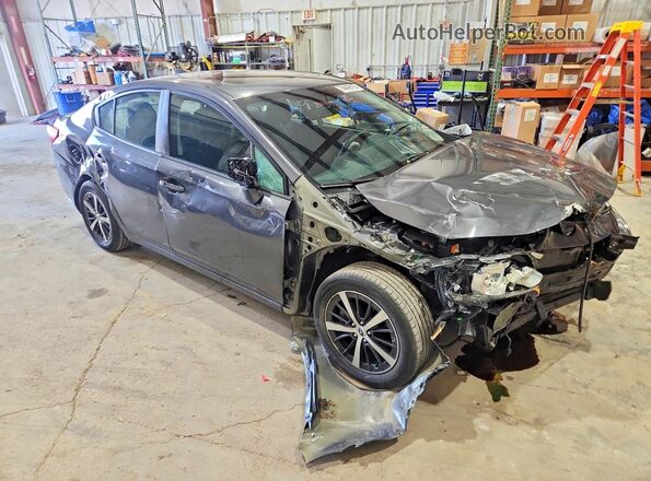 4S3GKAD68M3605286 2021 SUBARU IMPREZA Charcoal Front right