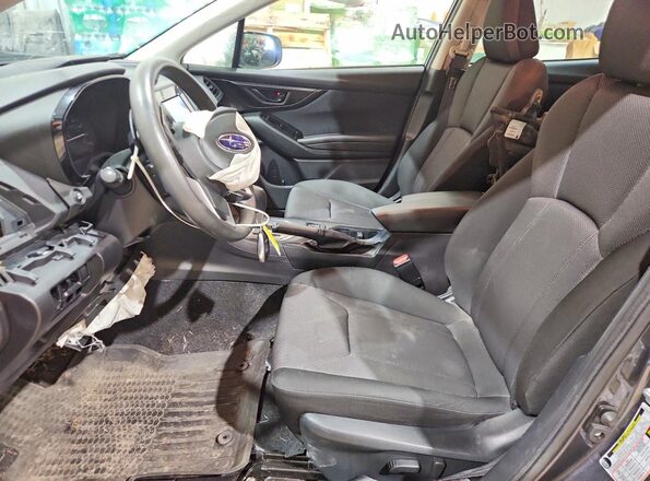 4S3GKAD68M3605286 2021 SUBARU IMPREZA Charcoal Front interior view