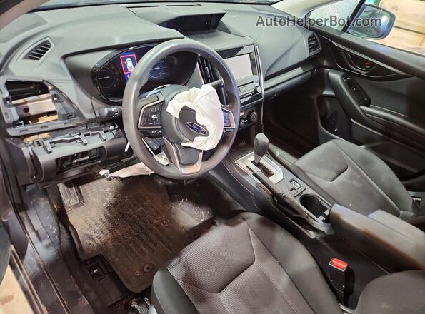 4S3GKAD68M3605286 2021 SUBARU IMPREZA Charcoal Dashboard view