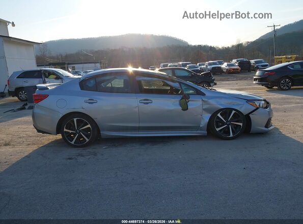 4S3GKAM6XM3600395 2021 SUBARU IMPREZA Silver Vista del cuadro de instrumentos