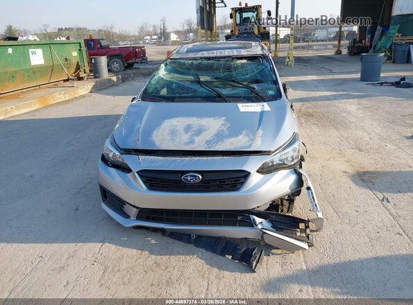 4S3GKAM6XM3600395 2021 SUBARU IMPREZA Silver Vista frontal