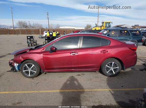 4S3GKAV60N3601474 2022 SUBARU IMPREZA Red 