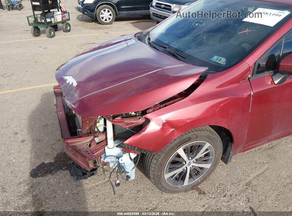 4S3GKAV60N3601474 2022 SUBARU IMPREZA Red 