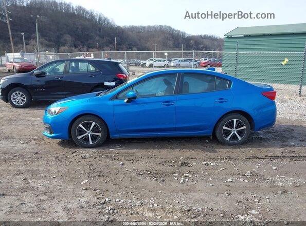 4S3GKAV65L3607171 2020 SUBARU IMPREZA Blue Widok wnętrza 360 stopni