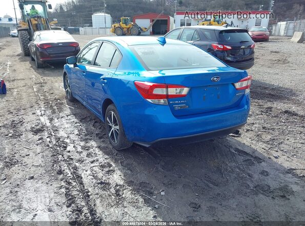 4S3GKAV65L3607171 2020 SUBARU IMPREZA Blue Tył lewy