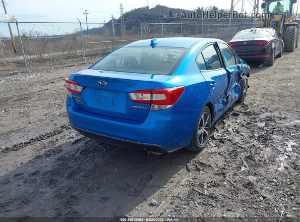 4S3GKAV65L3607171 2020 SUBARU IMPREZA Blue Tył prawy