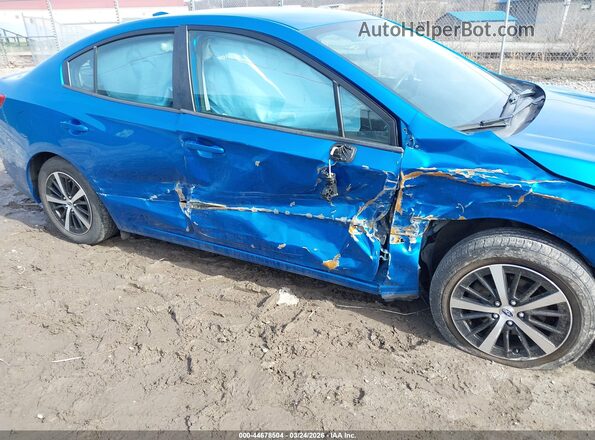 4S3GKAV65L3607171 2020 SUBARU IMPREZA Blue Widok z przodu