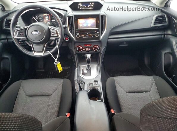 4S3GKAV68M3601348 2021 SUBARU IMPREZA Белый Вид панели приборов
