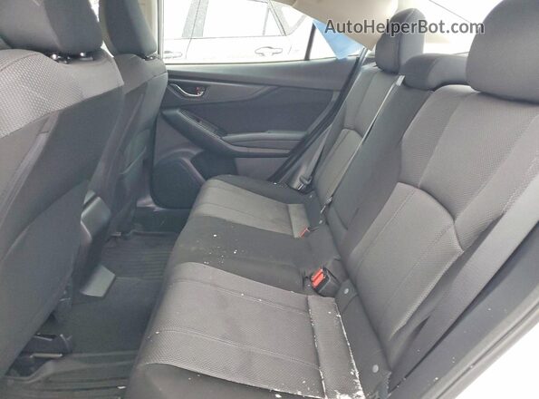 4S3GKAV68M3601348 2021 SUBARU IMPREZA Белый Вид задних сидений
