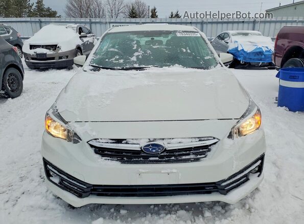 4S3GKAV68M3601348 2021 SUBARU IMPREZA Белый Вид спереди