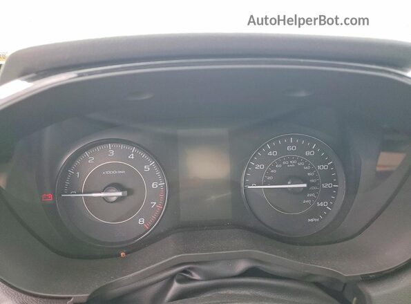 4S3GKAV68P3601810 2023 SUBARU IMPREZA Black ხელსაწყოთა პანელის ხედი