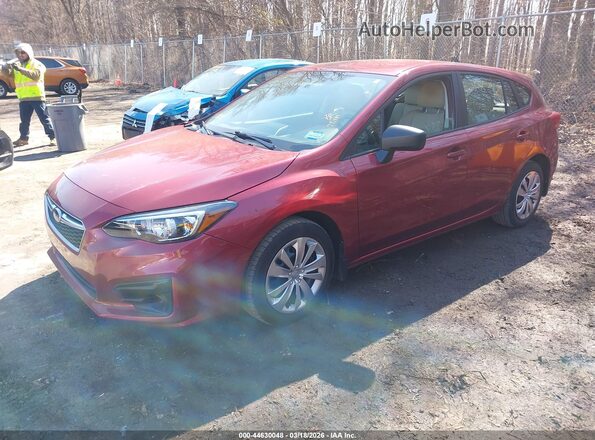 4S3GTAA63J3727101 2018 SUBARU IMPREZA Maroon 