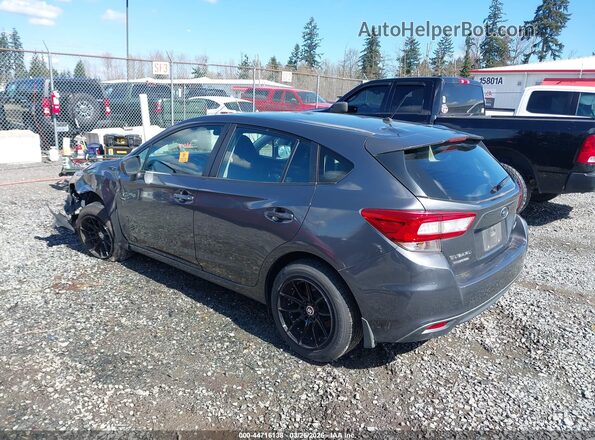 4S3GTAA64J3749415 2018 SUBARU IMPREZA Gray 