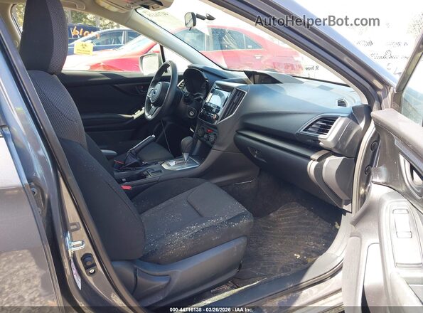 4S3GTAA64J3749415 2018 SUBARU IMPREZA Gray 