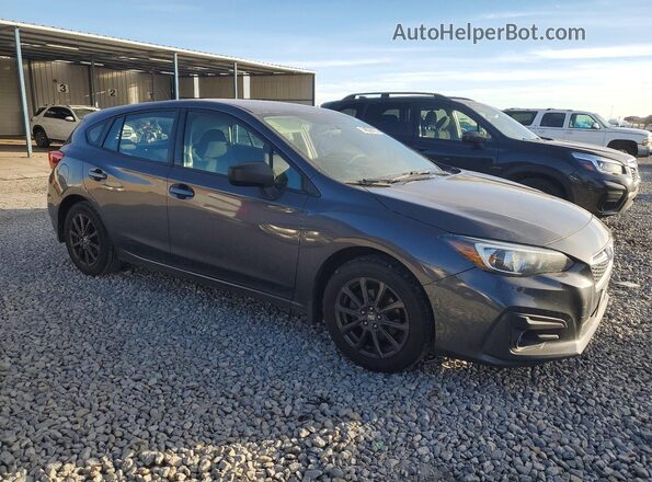 4S3GTAA64K3719980 2019 SUBARU IMPREZA Gray 