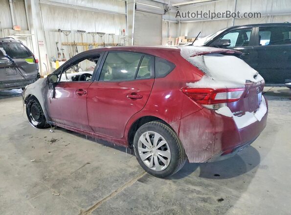 4S3GTAA67H3744641 2017 SUBARU IMPREZA Red Հետևի ձախ