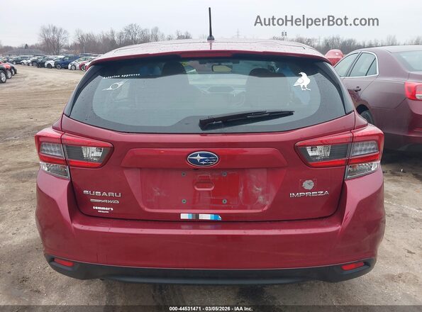 4S3GTAB60P3711252 2023 SUBARU IMPREZA Maroon 