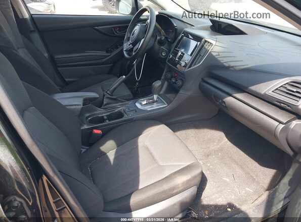 4S3GTAB65L3727666 2020 SUBARU IMPREZA Black Вид салону спереду
