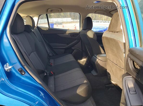4S3GTAB67M3705699 2021 SUBARU IMPREZA Синий Вид задних сидений
