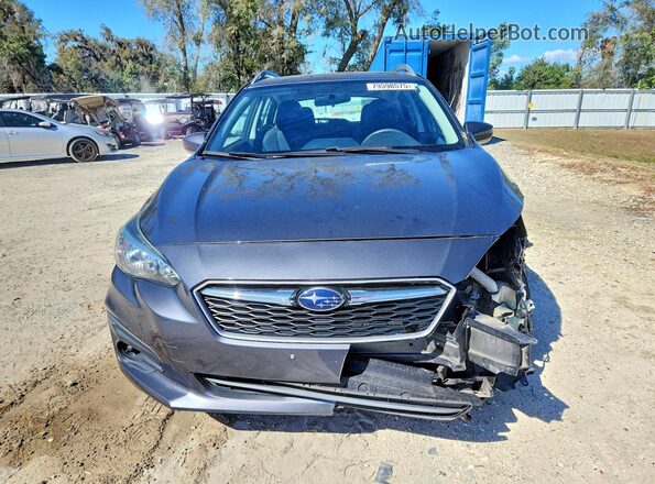 4S3GTAC61K3753758 2019 SUBARU IMPREZA Gray 