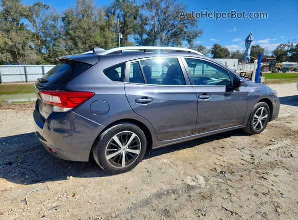 4S3GTAC61K3753758 2019 SUBARU IMPREZA Gray 