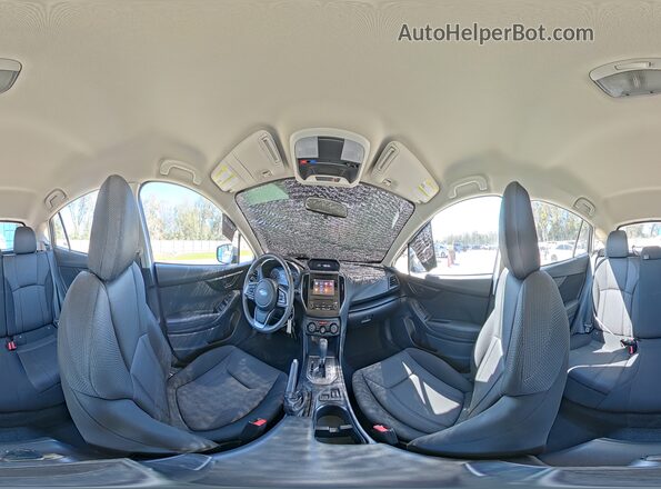 4S3GTAC61K3753758 2019 SUBARU IMPREZA Gray 
