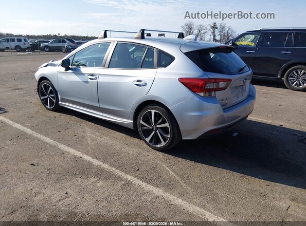 4S3GTAL66M3713534 2021 SUBARU IMPREZA Синий Задняя левая четверть