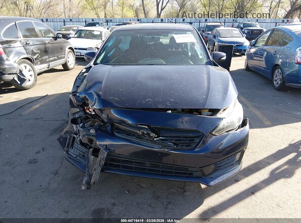 4S3GTAL6XM3708062 2021 SUBARU IMPREZA Blue Widok zestawu wskaźników