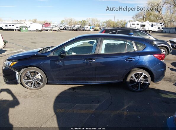 4S3GTAL6XM3708062 2021 SUBARU IMPREZA Blue Widok wnętrza 360 stopni