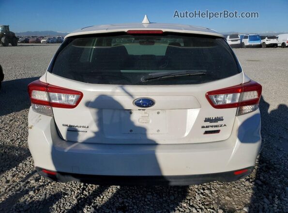 4S3GTAM64K3755471 2019 SUBARU IMPREZA White Вид ззаду