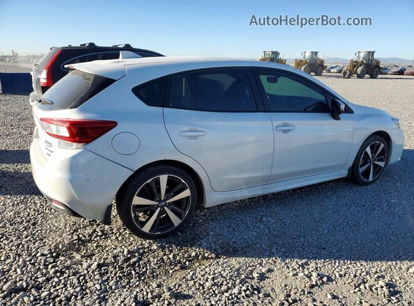 4S3GTAM64K3755471 2019 SUBARU IMPREZA White Задня права чверть