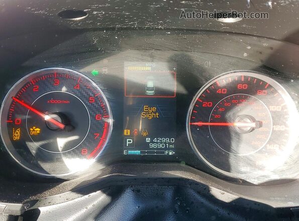 4S3GTAM64K3755471 2019 SUBARU IMPREZA White Вид щитка приладів