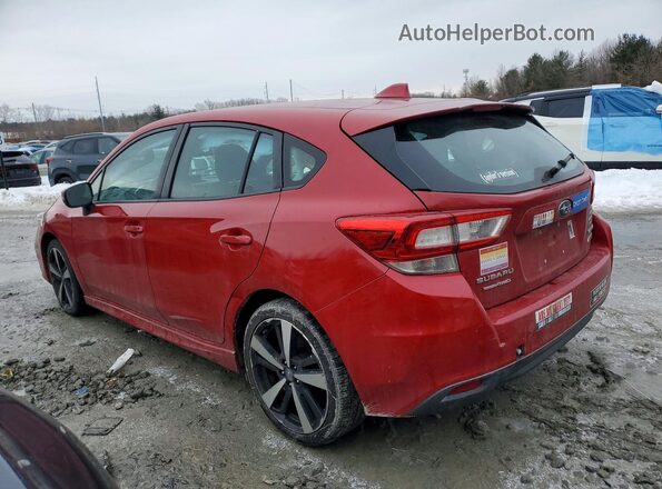 4S3GTAM65K3706005 2019 SUBARU IMPREZA Red 